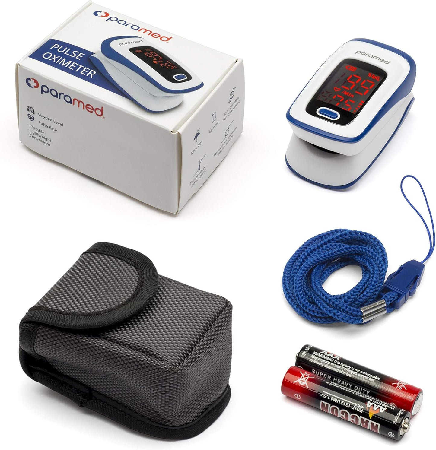 💙 Kit Oxímetro con Medidor de Glucosa – Control Total de tu Salud 🔍💉
